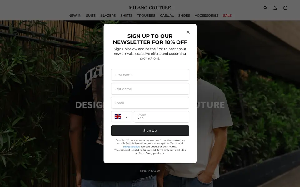 The top of milanocouture.com