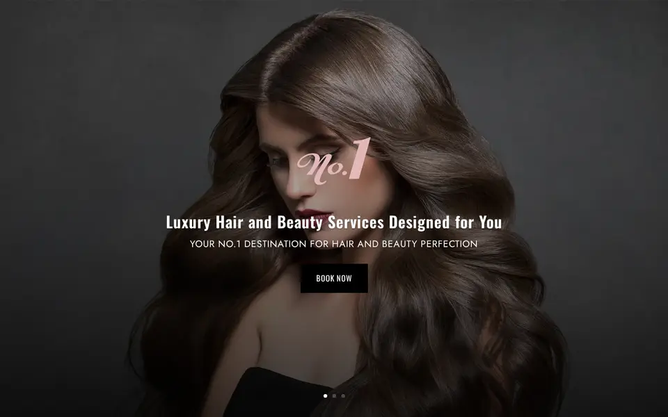 The top of no1hairandbeauty.com