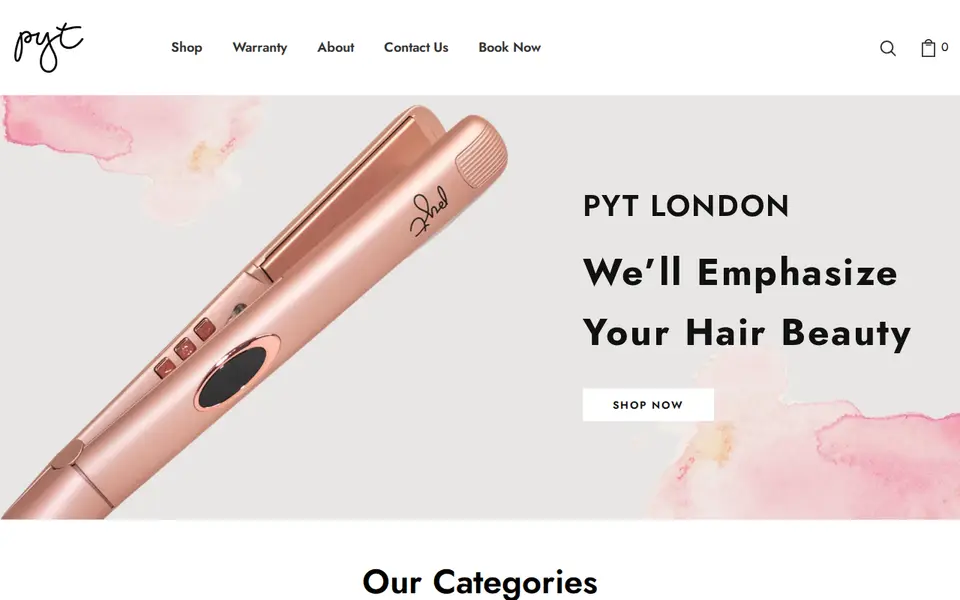 The top of pytlondon.com