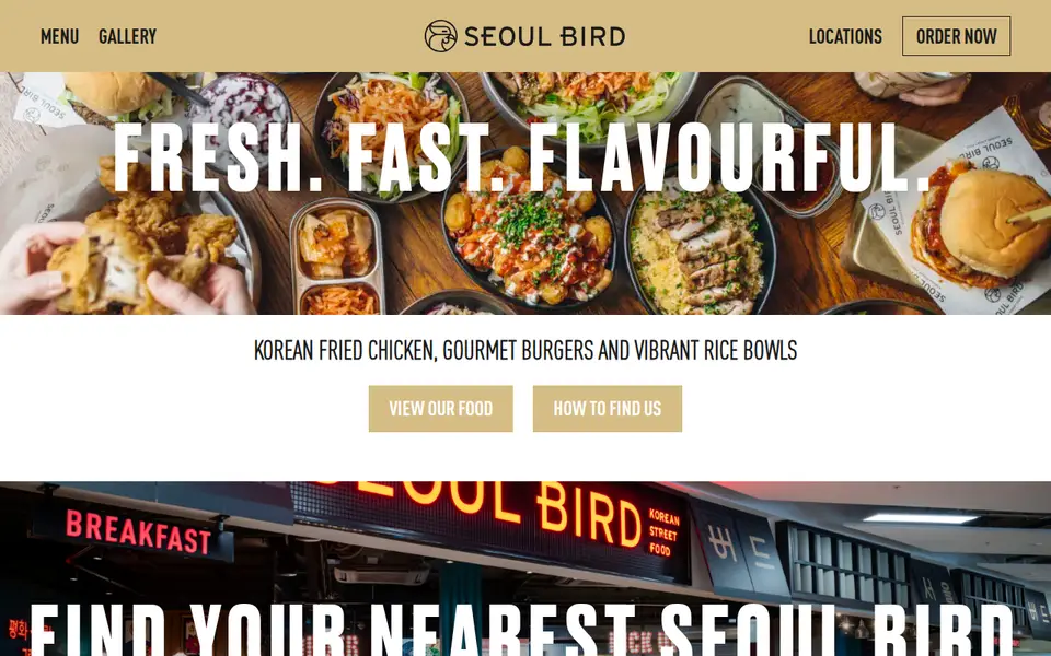 The top of seoul-bird.co.uk