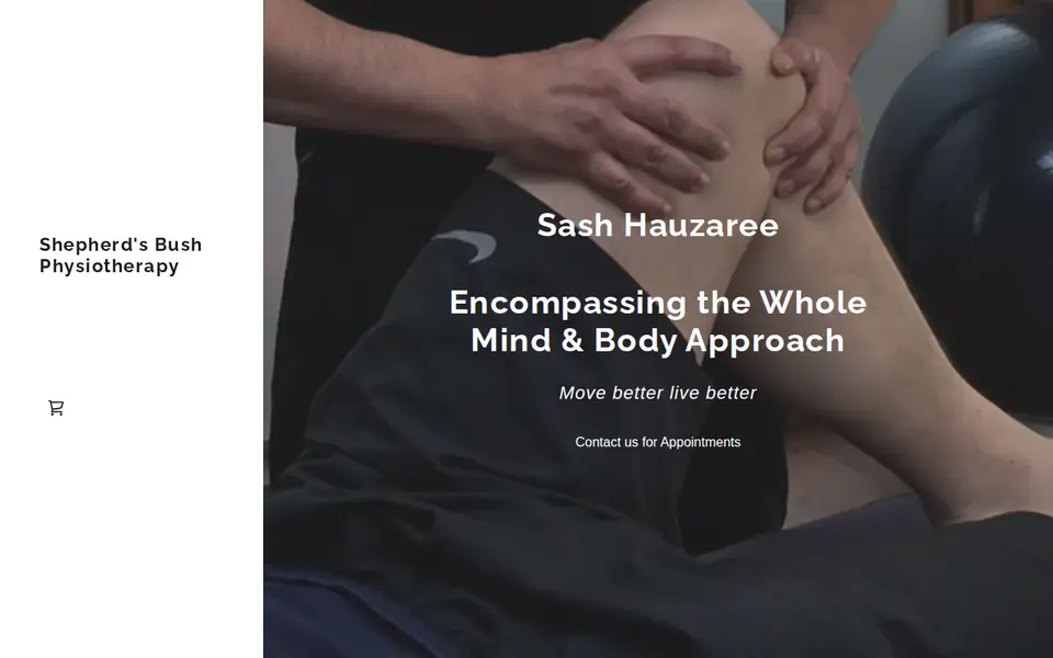 The top of shepherdsbushphysiotherapy.co.uk