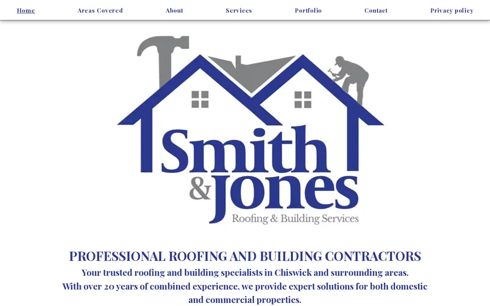 The top of smithandjonesroofing.com