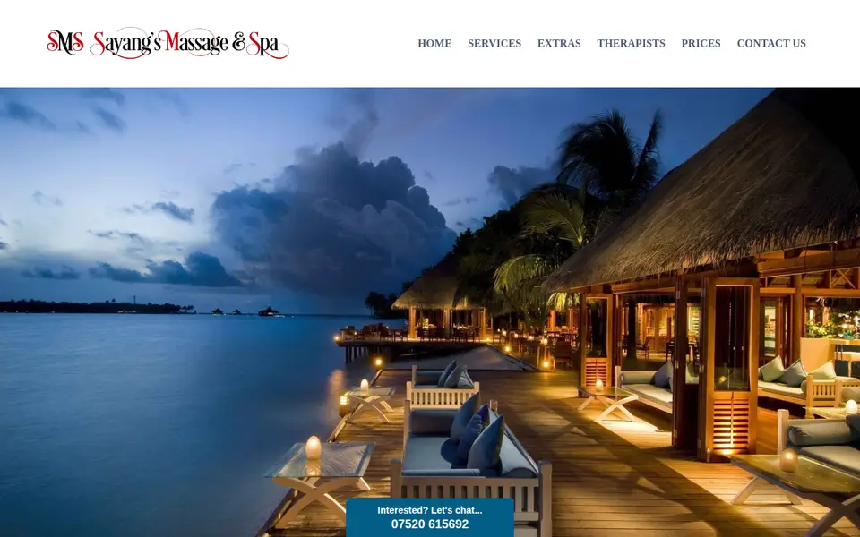 The top of sayangsmassagespa.com