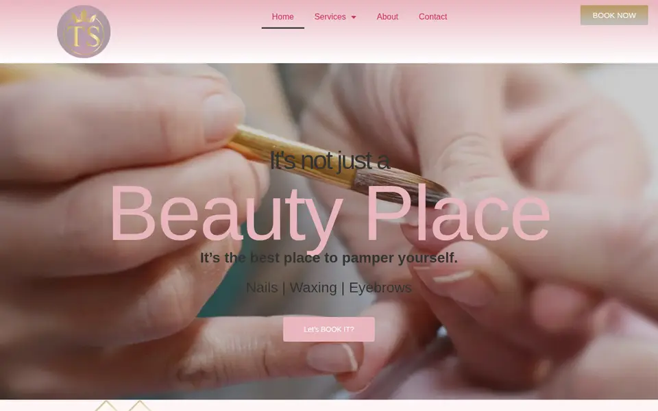The top of teresinhabeautynails.co.uk