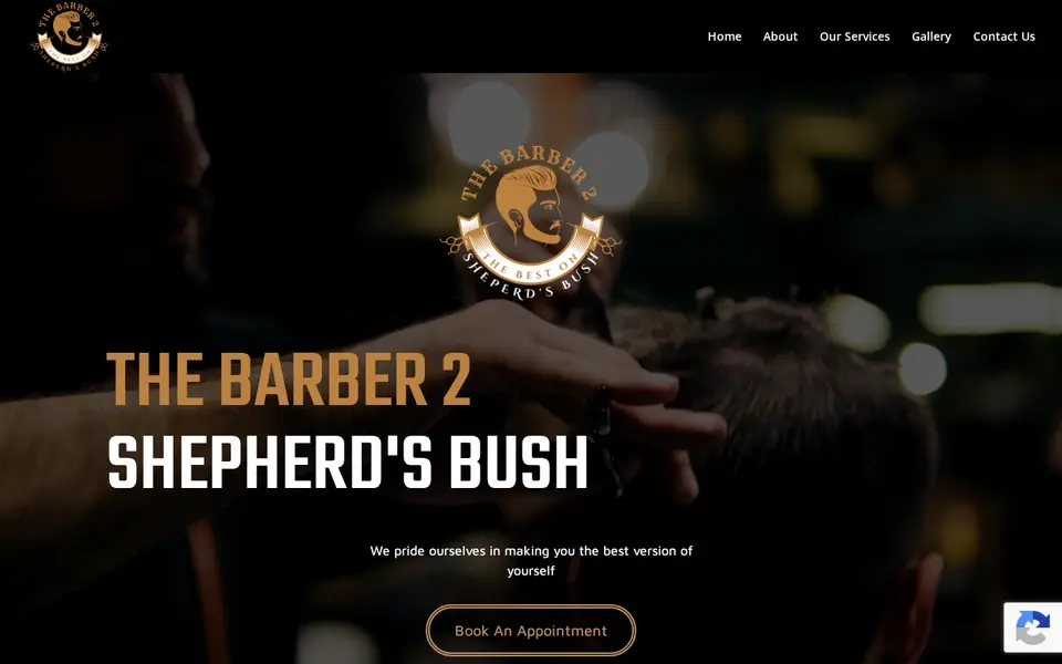 The top of thebarber2.co.uk