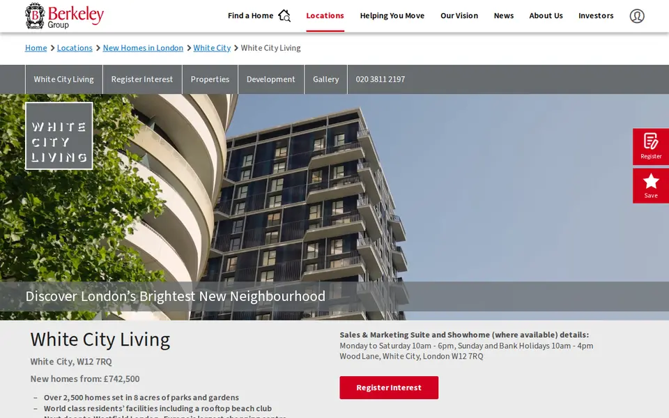 The top of berkeleygroup.co.uk