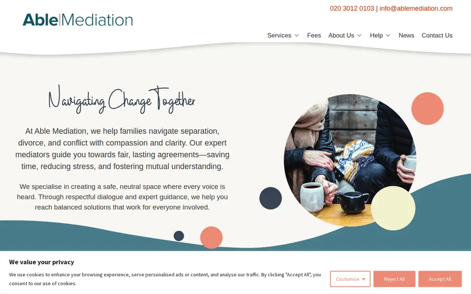 The top of ablemediation.com
