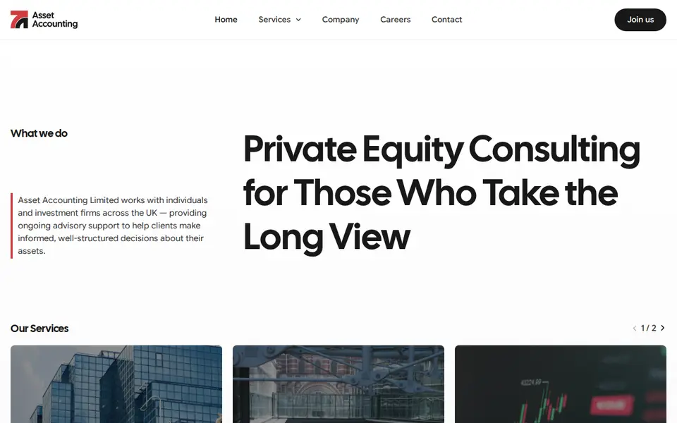 The top of assetaccounting.ltd