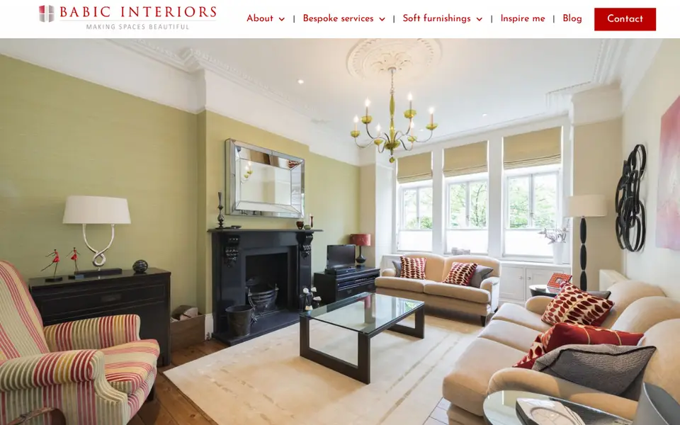 The top of babicinteriors.com