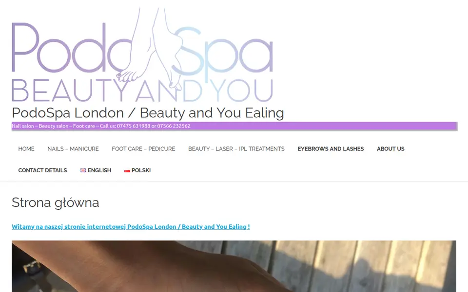 The top of podospa.london