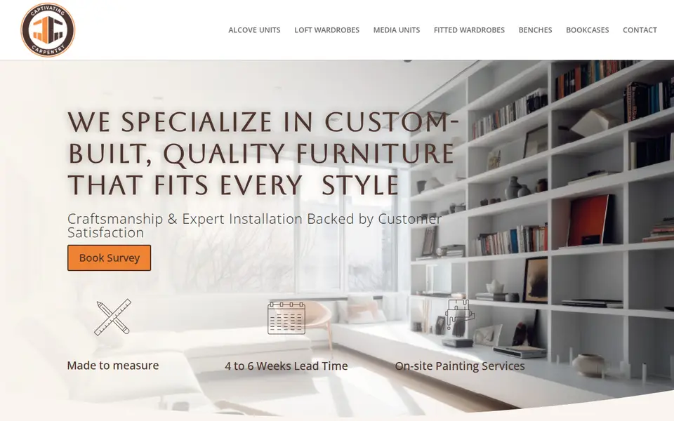 The top of c-carpentry.co.uk