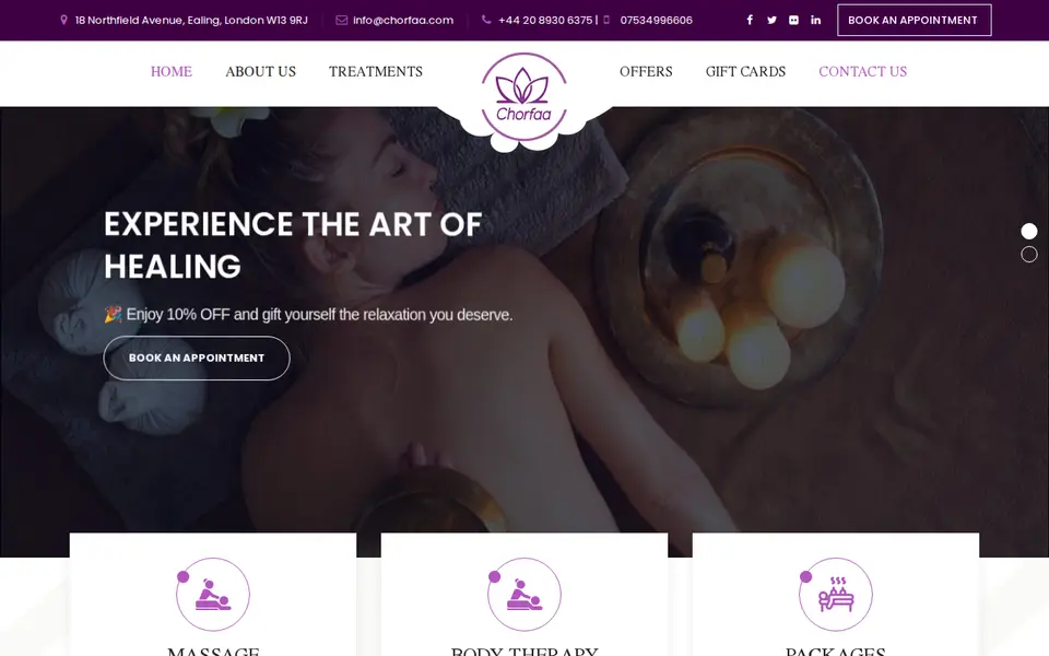 The top of chorfaa.com