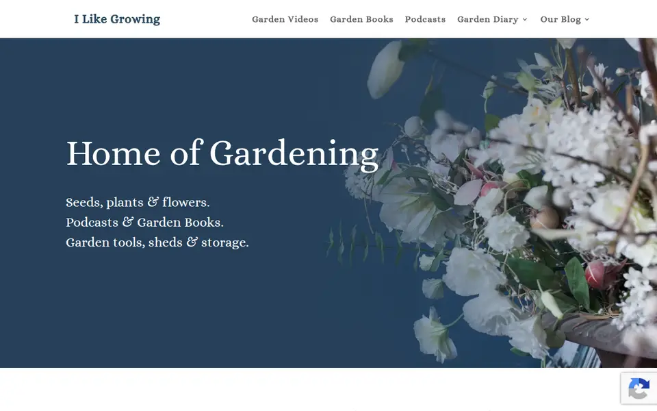 The top of ilikegrowing.com