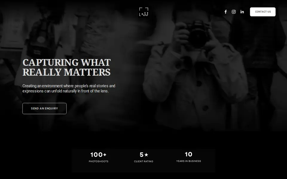 The top of jjcollectivelondon.com