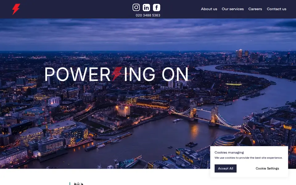 The top of jsrelectricalltd.co.uk