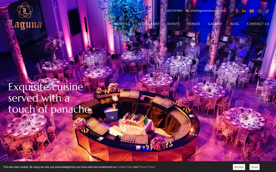 The top of lagunarestaurant.com