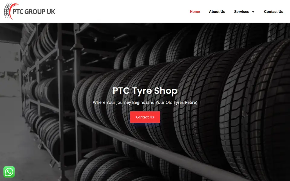 The top of ptcgroupuk.com