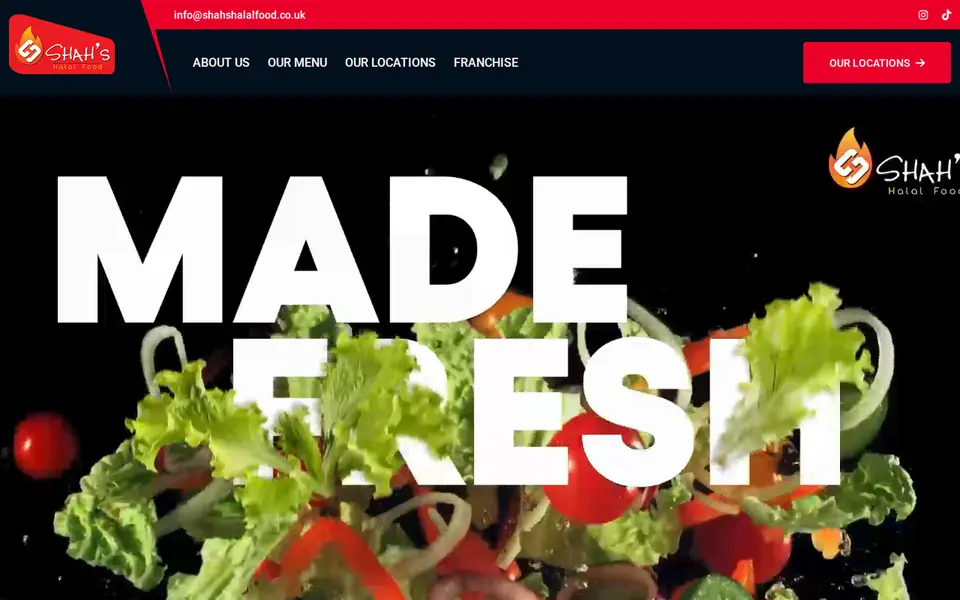 The top of shahshalalfood.co.uk