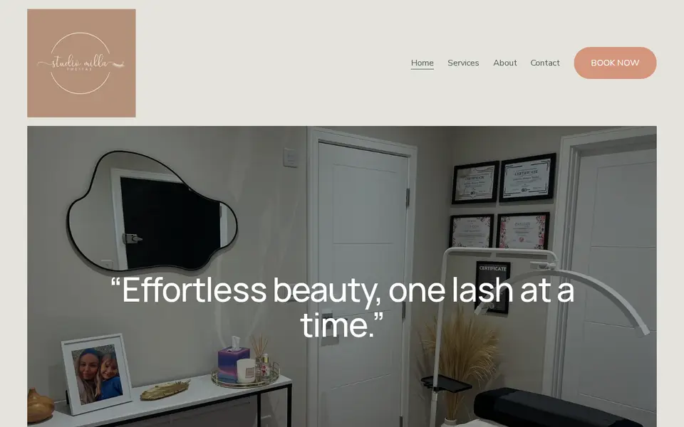 The top of studiomillafreitas.com