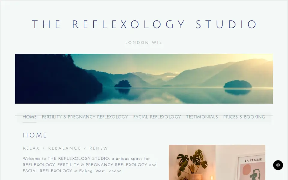The top of thereflexologystudio.net