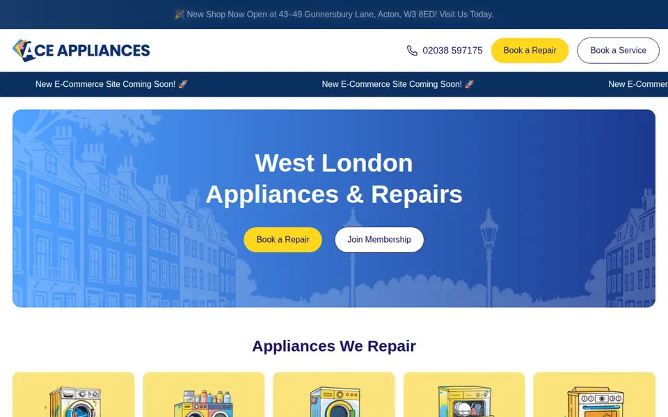 The top of aceappliances.london