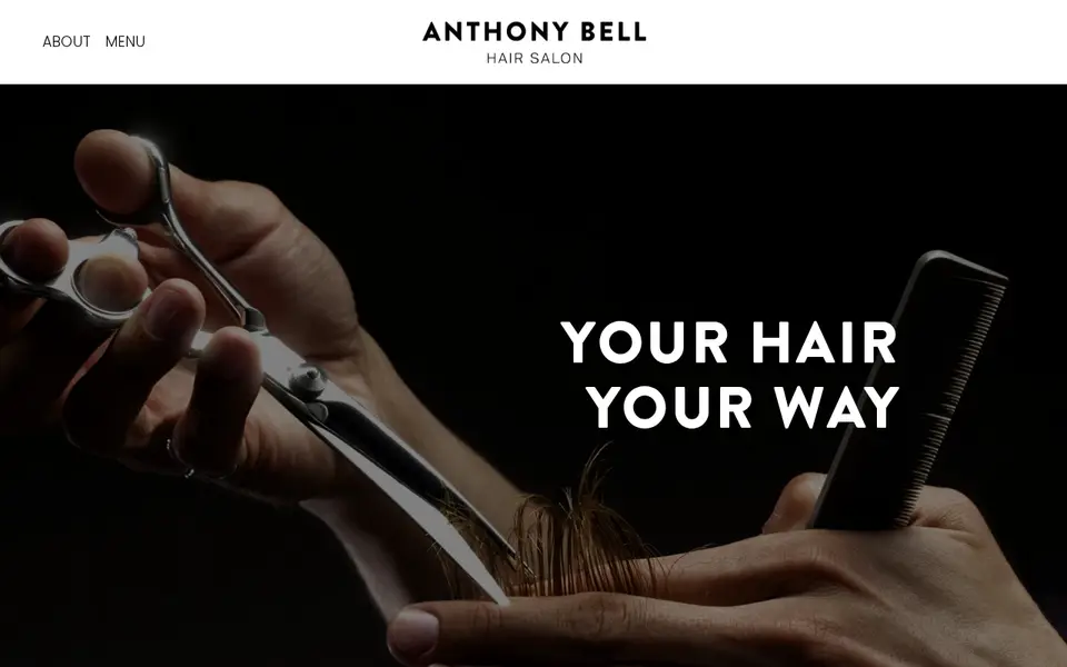 The top of anthonybell.co.uk
