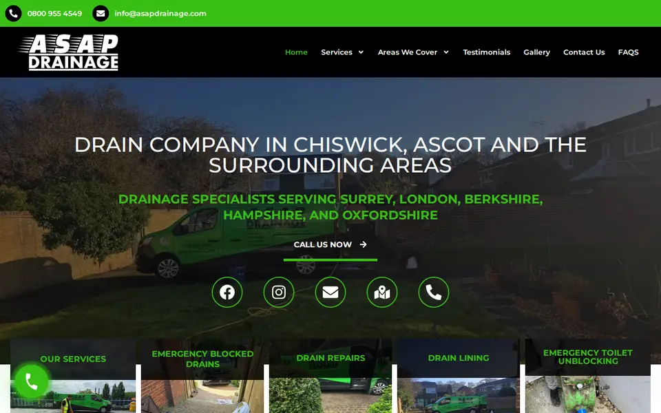 The top of asapdrainage.com