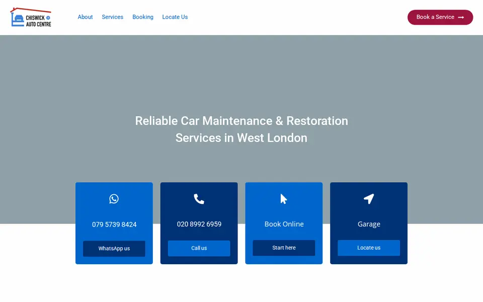 The top of chiswickautocentre.co.uk