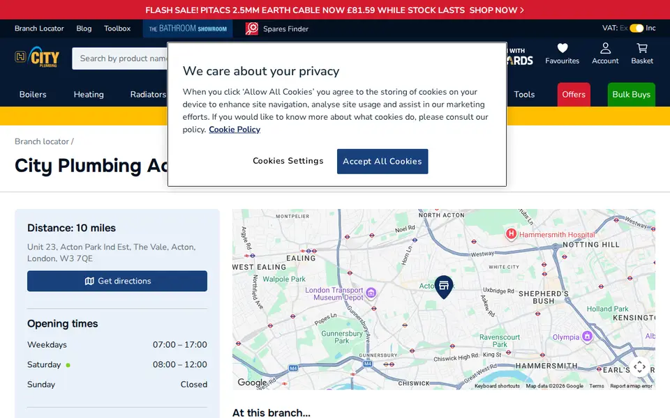 The top of cityplumbing.co.uk