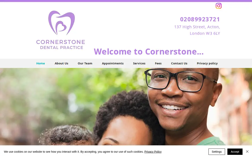 The top of actondentistnhs.com