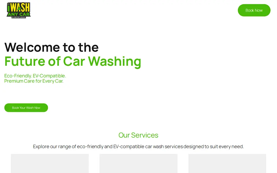 The top of iwashanycar.co.uk