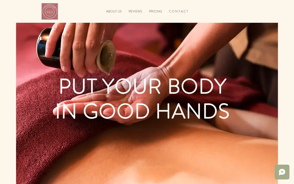 The top of letsrelaxstudio.com