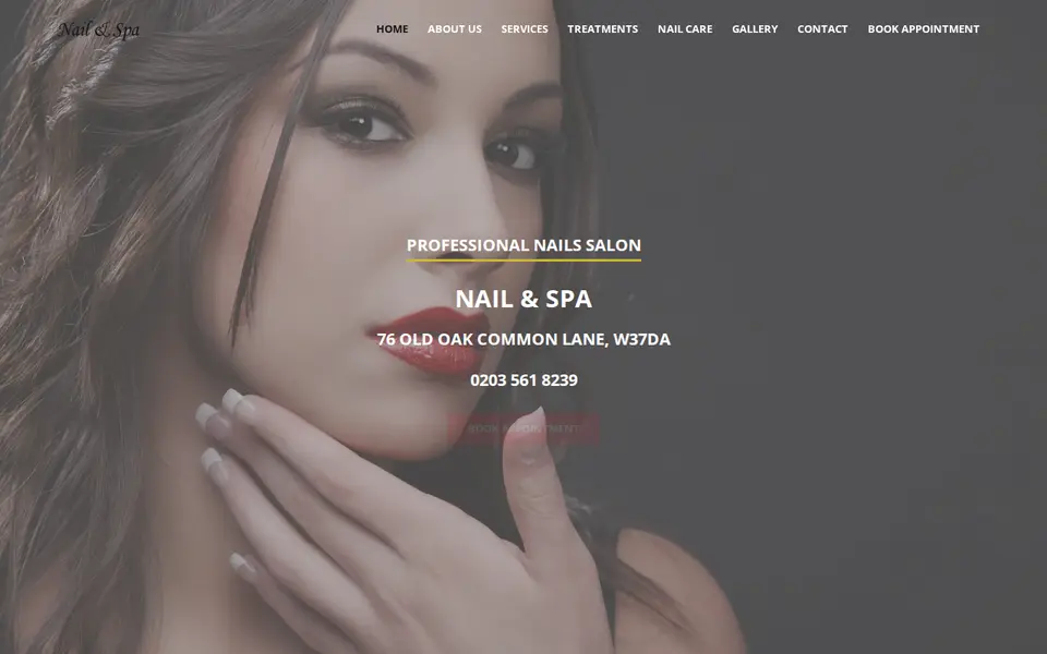 The top of nailandspa.co.uk