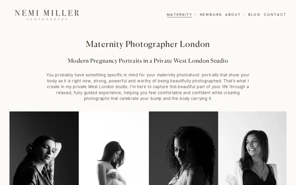 The top of nemimiller.co.uk