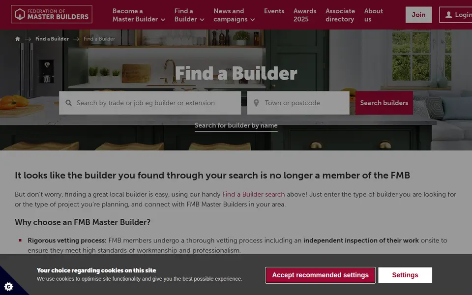 The top of fmb.org.uk