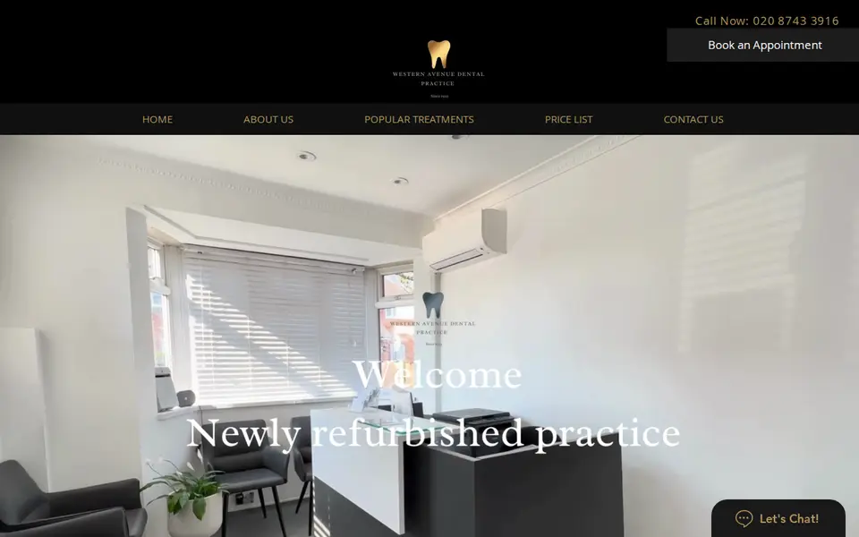 The top of westernavenuedentalpractice.com