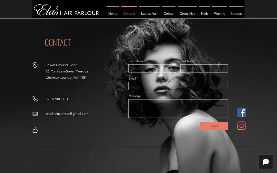 The top of elashairparlour.com
