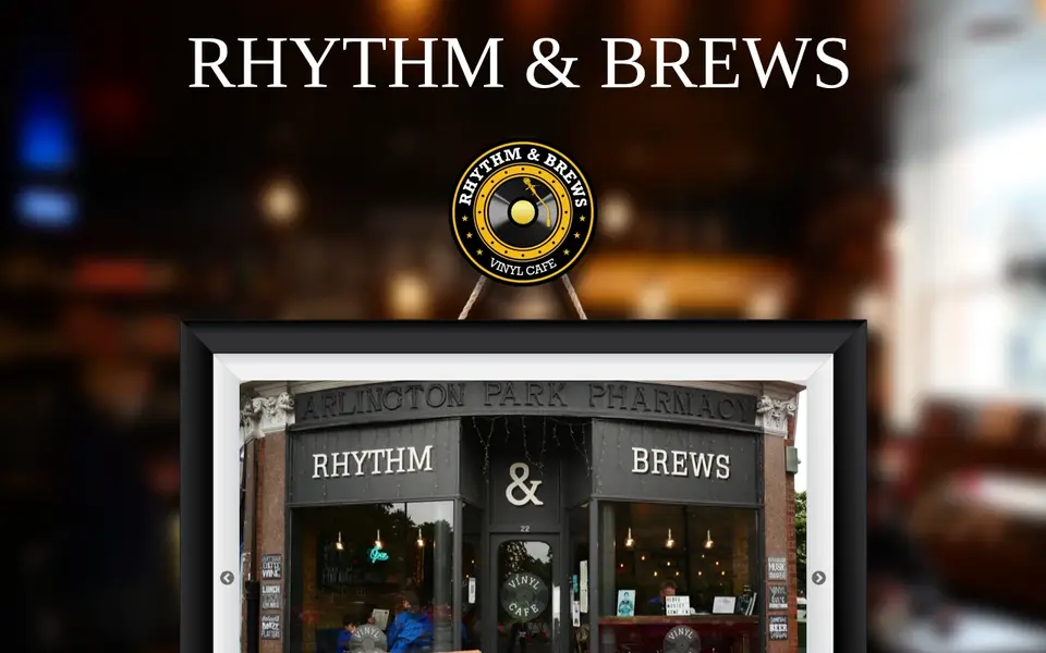 The top of rhythmandbrews.co.uk