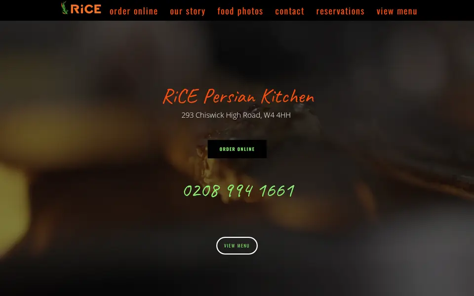 The top of ricepersiankitchen.co.uk