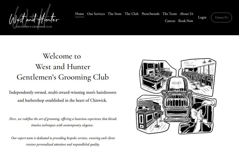 The top of westandhunter.com
