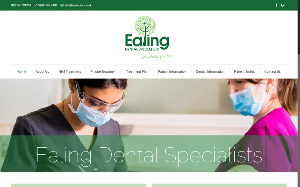 The top of ealingds.co.uk