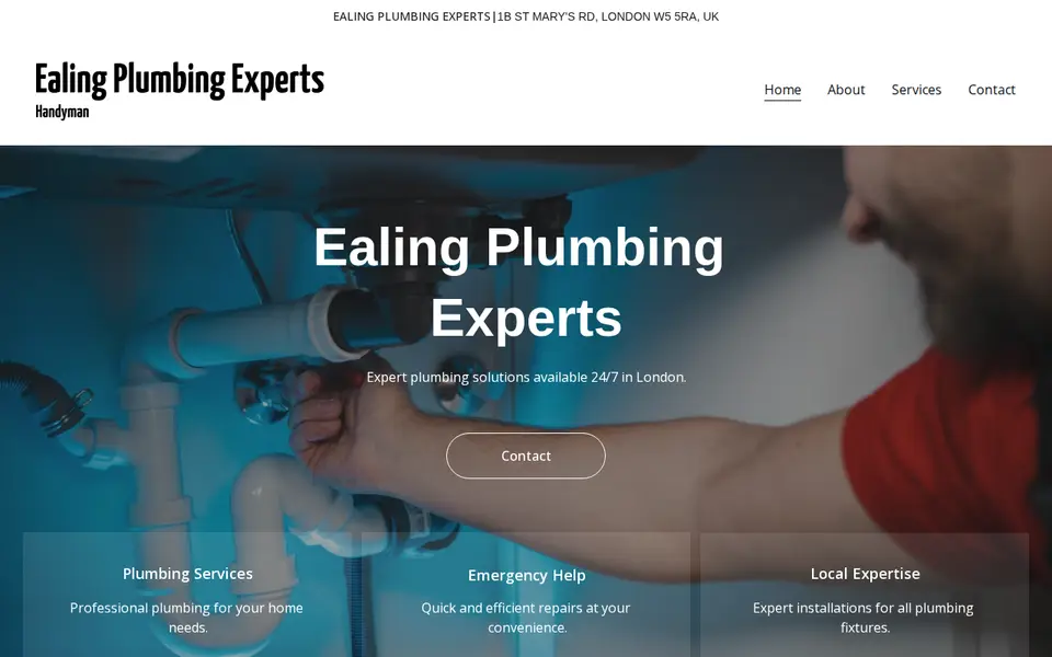 The top of ealingplumbingexperts.xyz