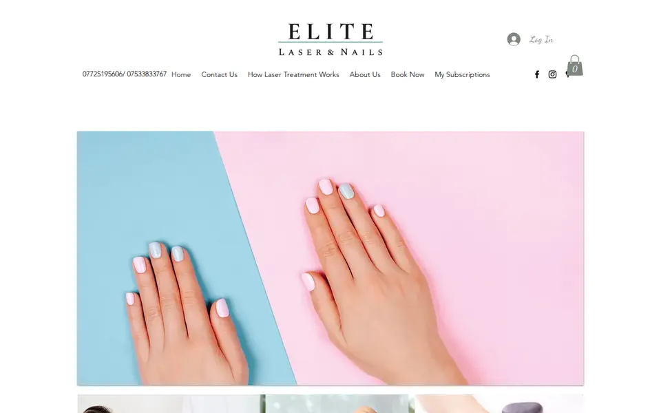 The top of elitelaserstudio.com