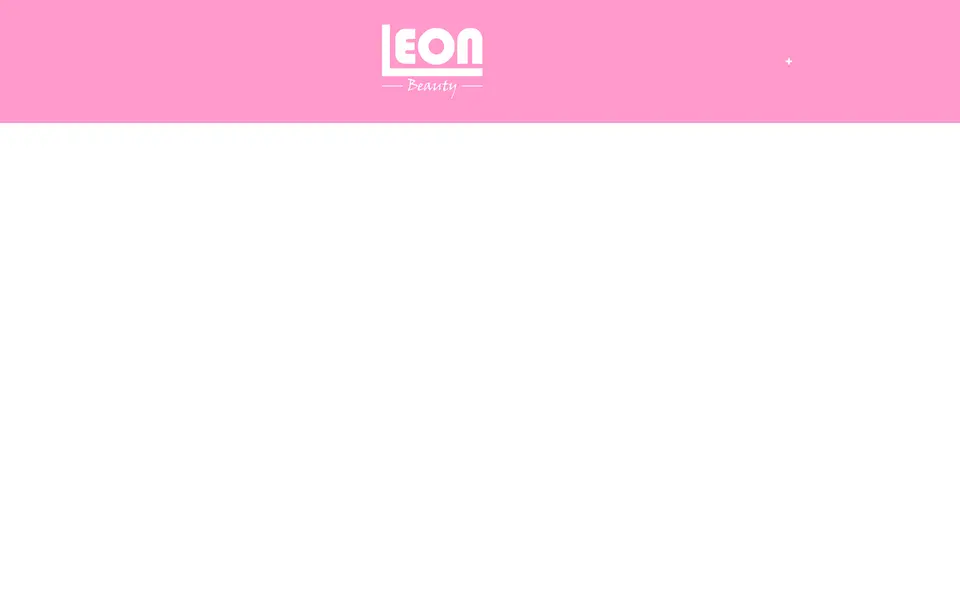 The top of leon-beauty.co.uk