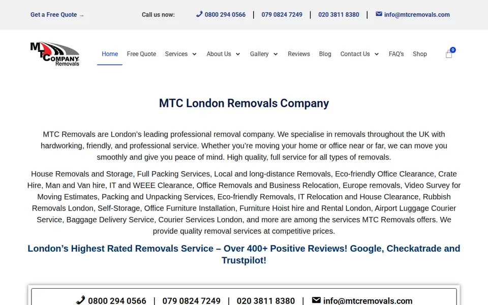 The top of mtcremovals.com