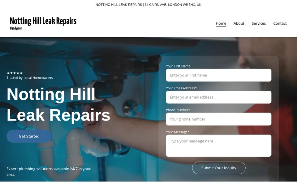 The top of nottinghillleakrepairs.xyz