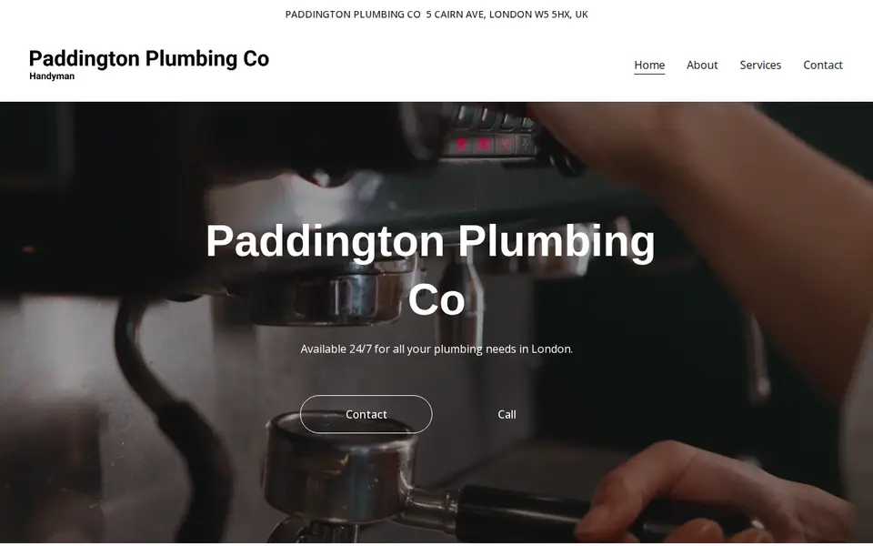 The top of paddingtonplumbingco.xyz