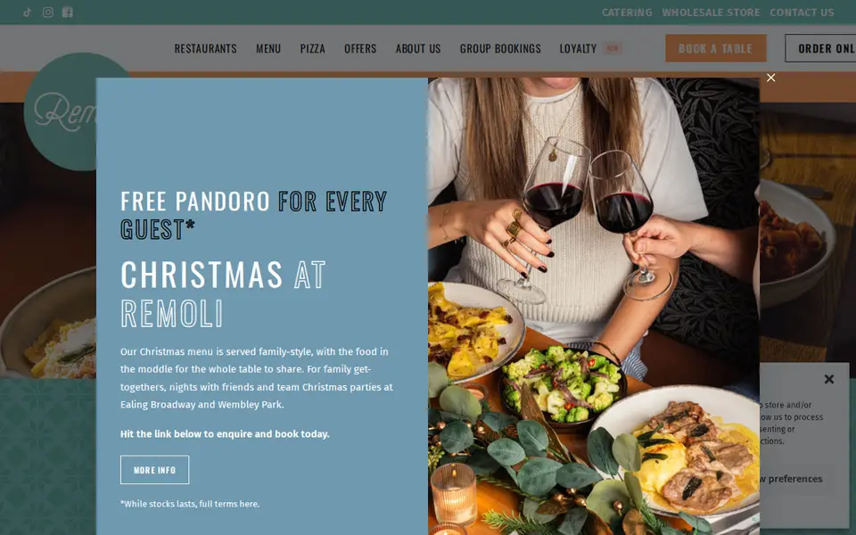 The top of remoli.co.uk