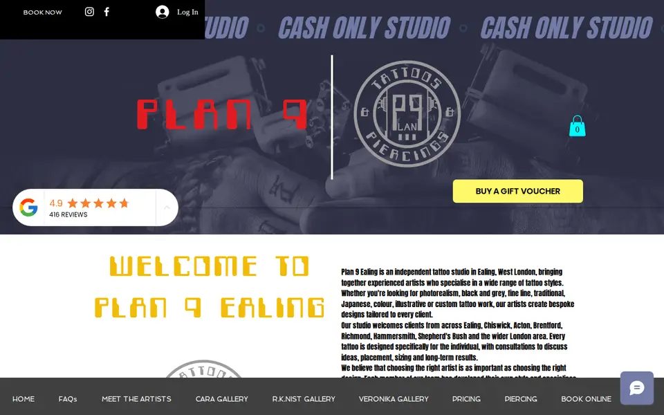 The top of plan9ealing.com
