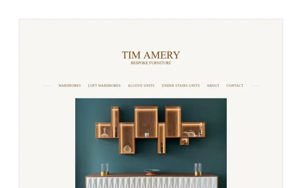 The top of timamery.com